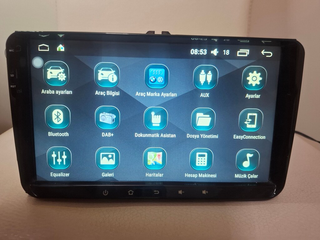Volkswagen Tiguan/Passat Android Multimedia Navigasyon - 4