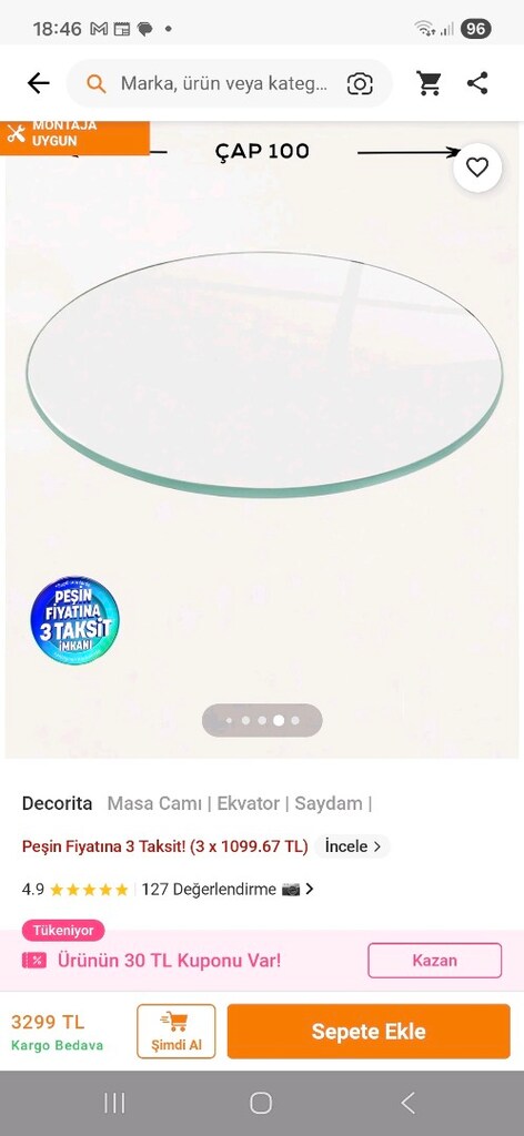 masa camı - 2