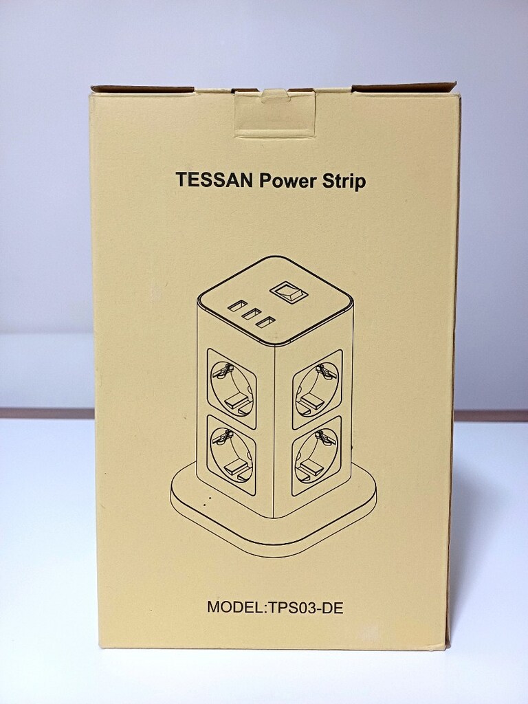 TESSAN 11 IN 1 AKIM KORUMALI 3600W 16A 1700 JOULE 2 METRE ÇOKLU PRİZ - 7