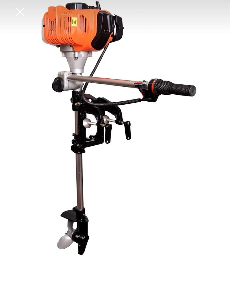 5 kişilik şime bot, tekne motoru 4.2hp, güneşlik ve aparatı 1.40 cm. - 4