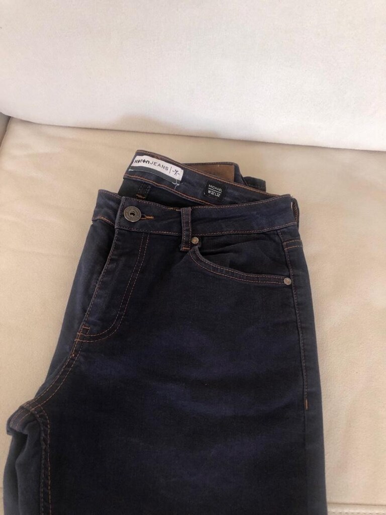 32 32 koton etkek kot pantolonu - 3