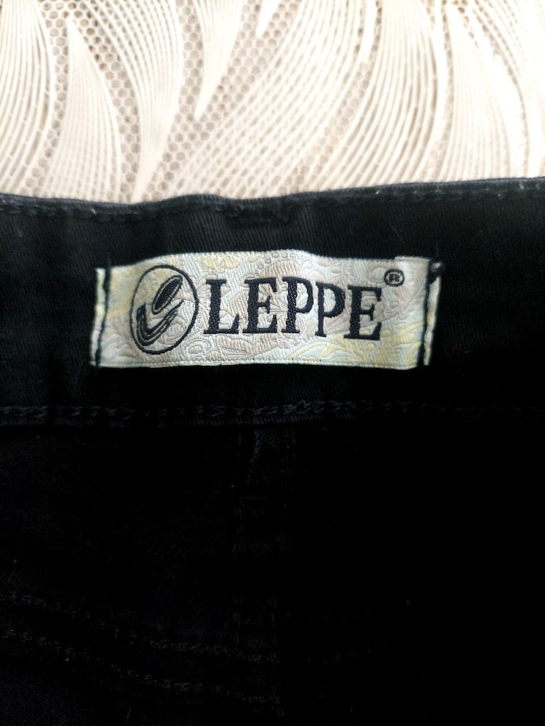 LEPPE genç bayan siyah Jean pantolon - 7