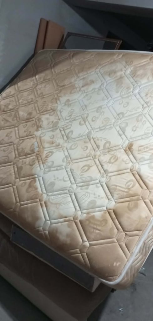 ÇİFT KİŞİLİK YATAK TEMİZ KULLANIŞLI 150X200CM EBADINDA PAZARLIKSIZ - 5