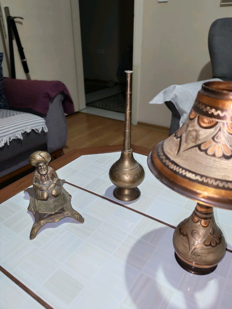 BAKIR KOLEKSİYON OBJELERİ TANESİ 700 HEPSİ 1800 TL YER BUCA - 2