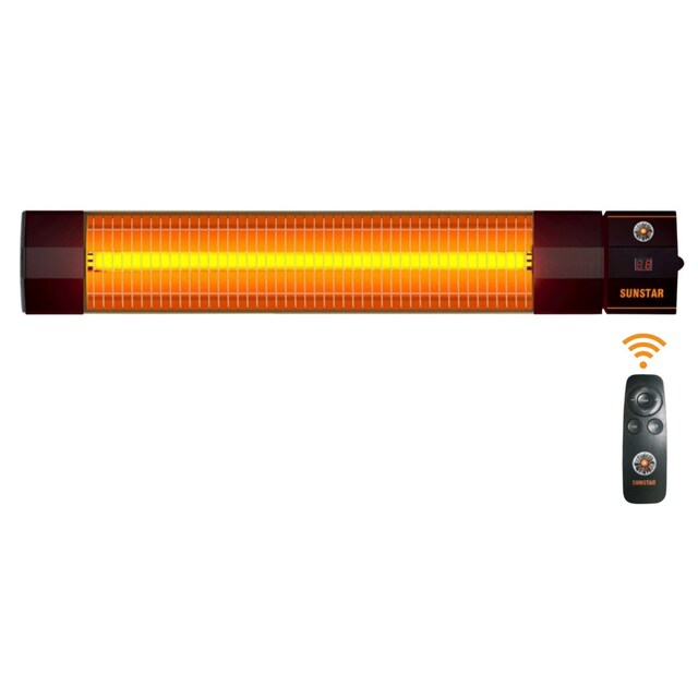 SUNSTAR 2500W KARBON INFRARED CAFETİPİ ISITICI – 6 KADEMELİ, KUMANDA
