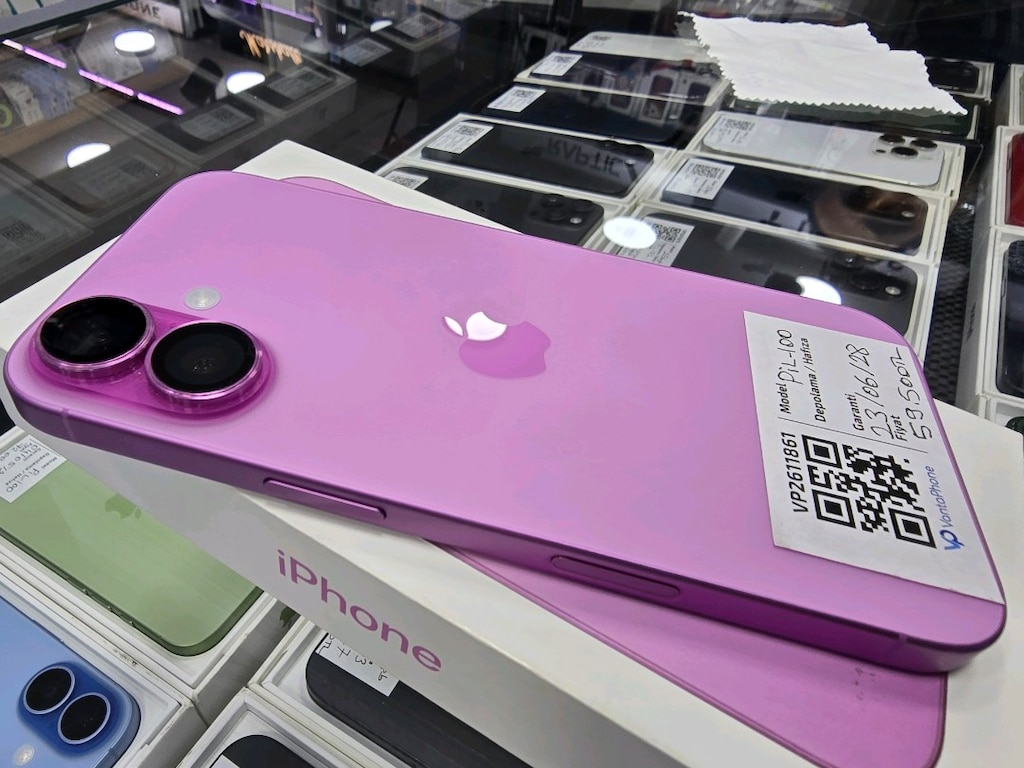 iphone 16 128gb pil 100 23.06.2028 garantili takaslı - 3