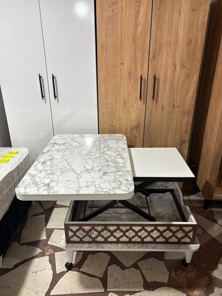 sıfır ürün kaliteli akıllı açılır orta sehpa - 4