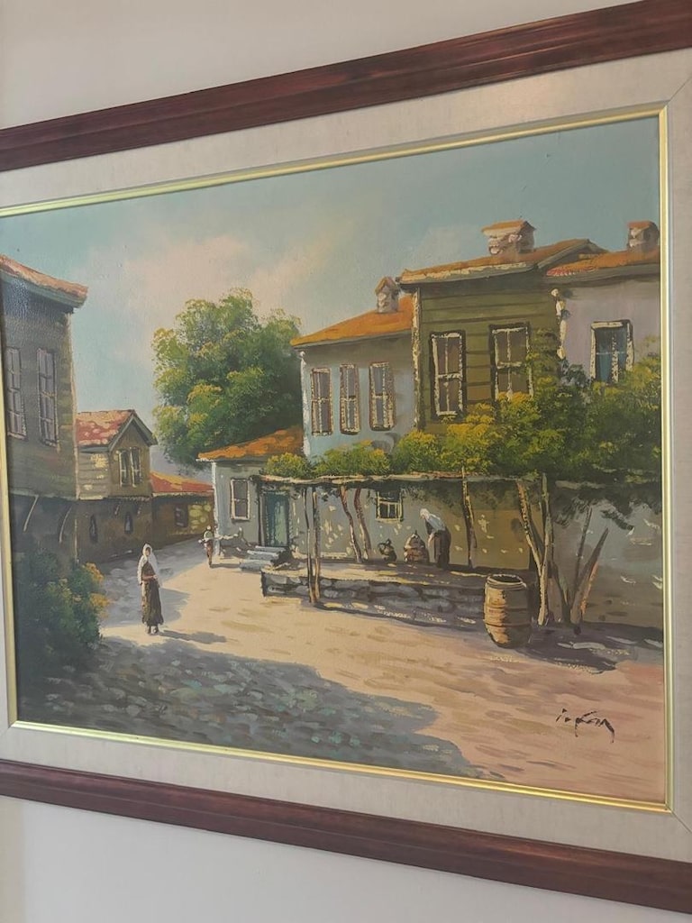 irfan çiftçi imzalı yağlı boya - 3