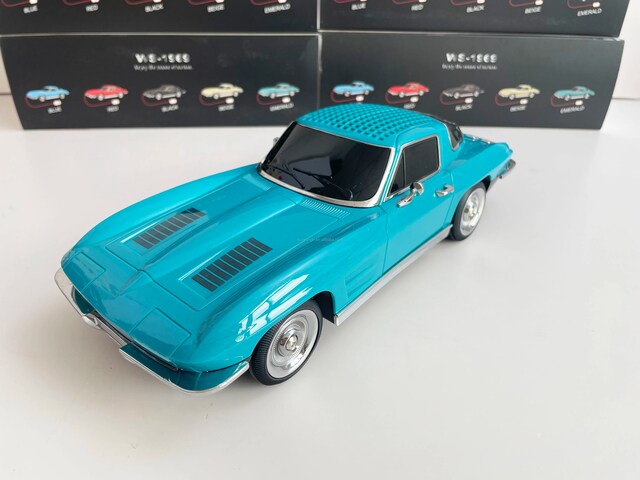Corvette Nostajik Müzik Çalar Bluetooth SD Kart USB FM Radyo