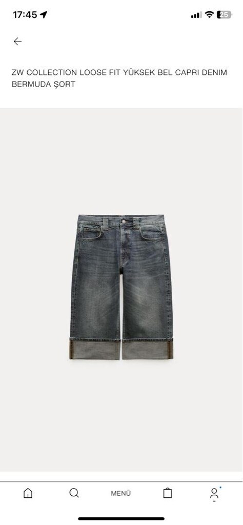 zara kapri kot pantolon