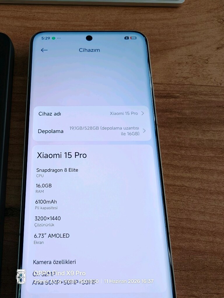 Xiaomi Mi 15 Pro 5G 512 GB Global Server Kayıtlı Kaçmaz - 4