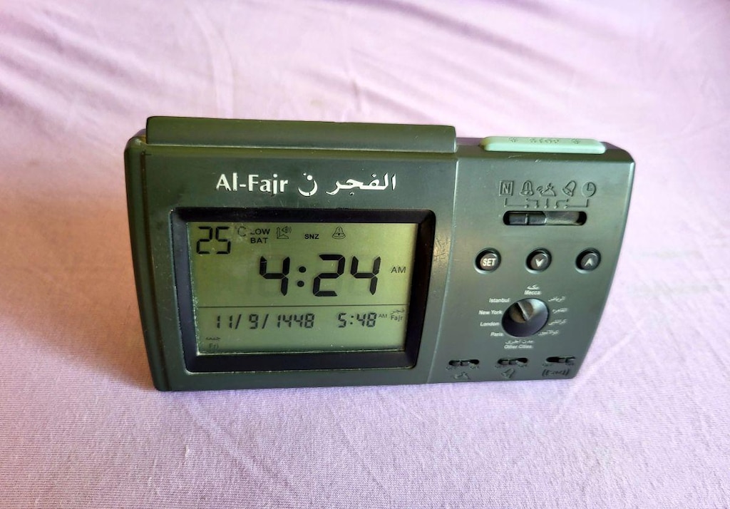 Ezan Okuyan Dijital Ezan Saati - 9