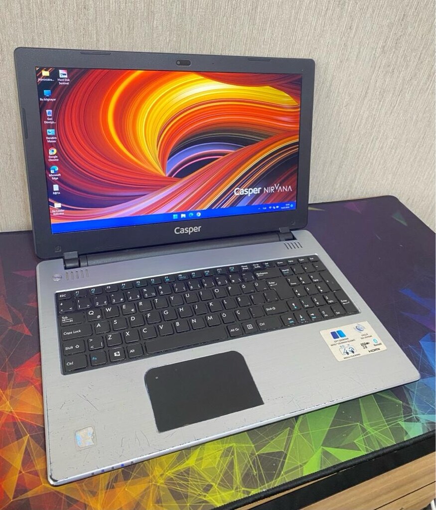 CASPER-8GB RAM-120GB SSD-BATARYALI-HEDİYELİ-WİNDOWS 11-LAPTOP - 2