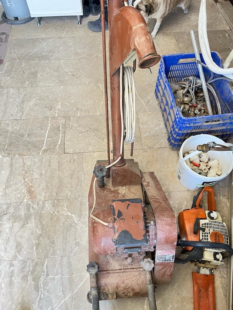 Şenmak Parke Sistre Makinesi - Volt Motorlu Ahşap Zımpara - 4
