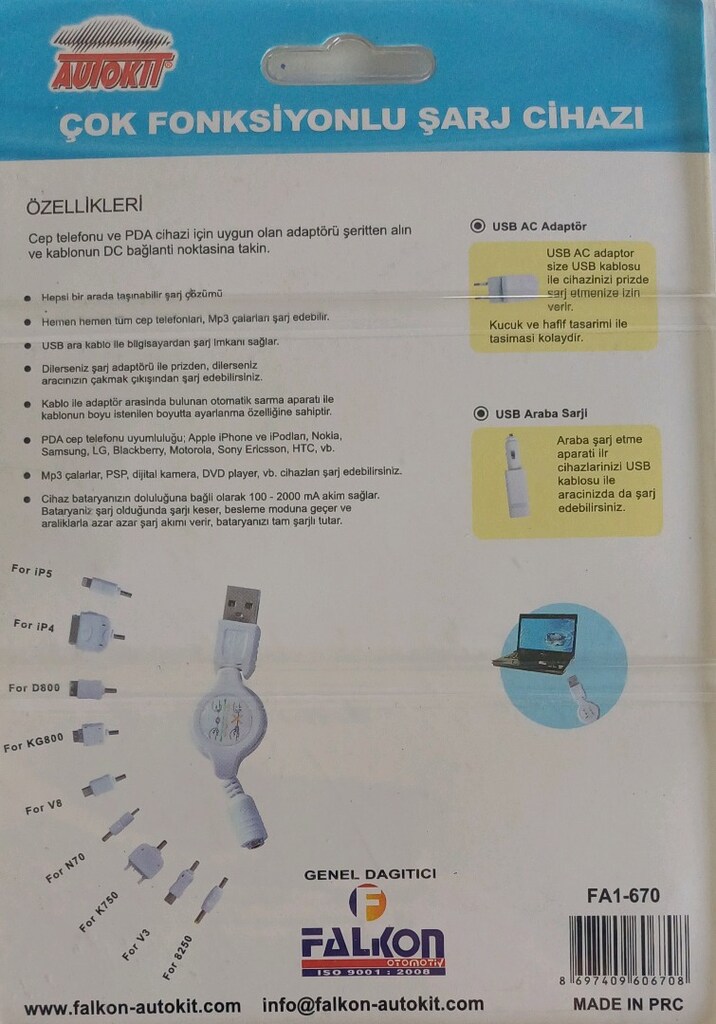 ÇOK FONKSİYONLU ŞARJ CİHAZI - 2