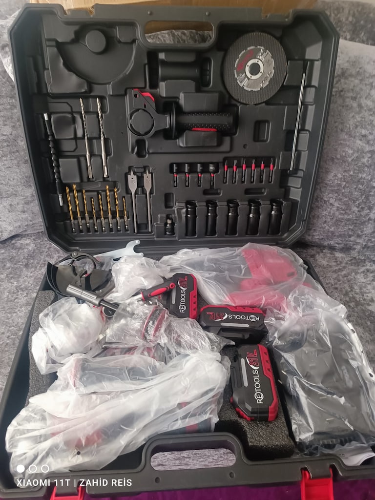 RETOOLS 120 NM MATKAP 800 NM TORKLU SOMUN SÖKMELİ YENİ SERİ 4LÜ SET - 6