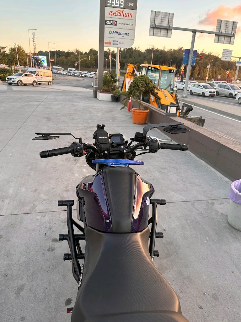 Sorunsuz mekanik tertemiz rider 18.500 km’de motorun ekstraları ön kor - 6