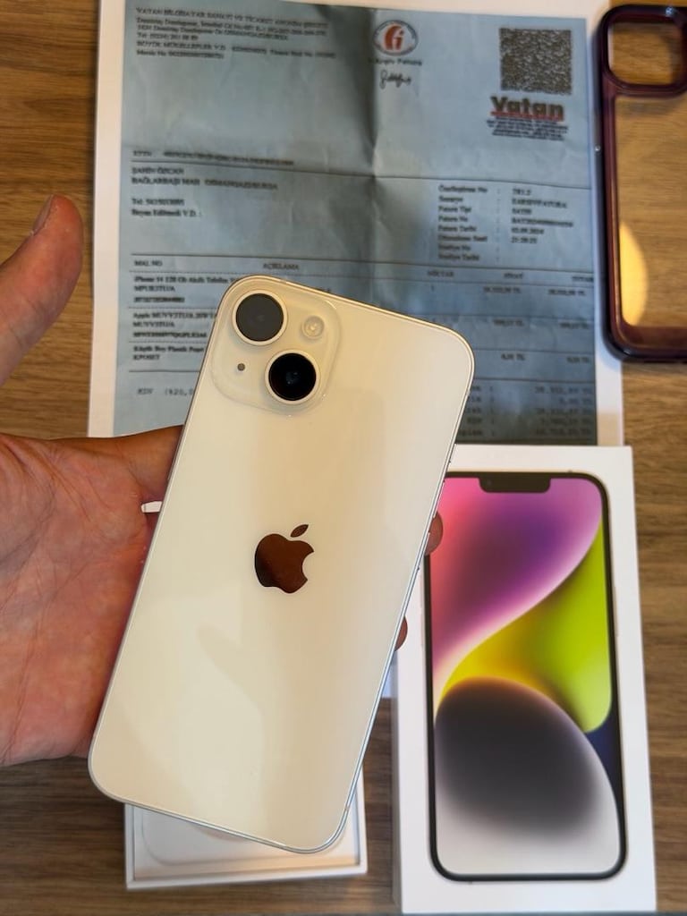 iPhone 14 128GB Kutulu Faturalı GARANTİLİ - 2