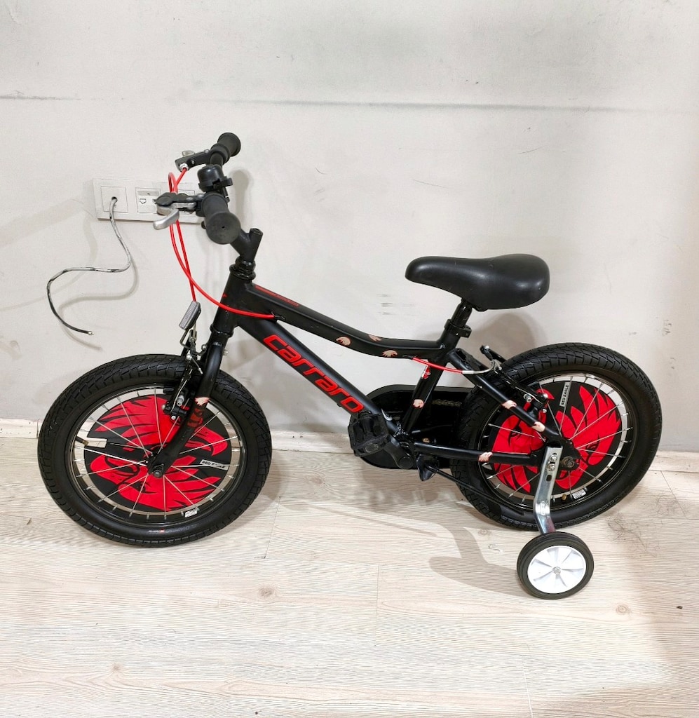carraro marka alüminyum kadro 16 jant bisiklet - 9