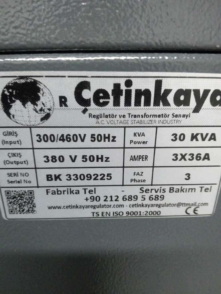 KOLİSİNDE SIFIR 30 KV TAM KORUMALI REGÜLATÖR - 4
