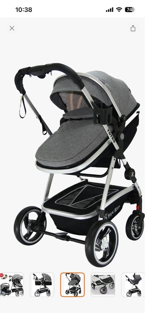 yoyko travel sistem bebek arabasi - 3