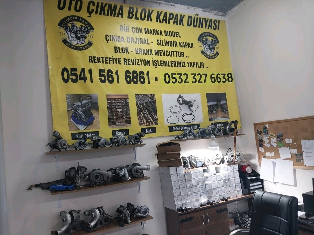CRAFTER BLOK KAPAK GÖVDE MOTOR SIFIR REKTEFELİ ENJEKTÖR TURBO MEVCUTTU - 13
