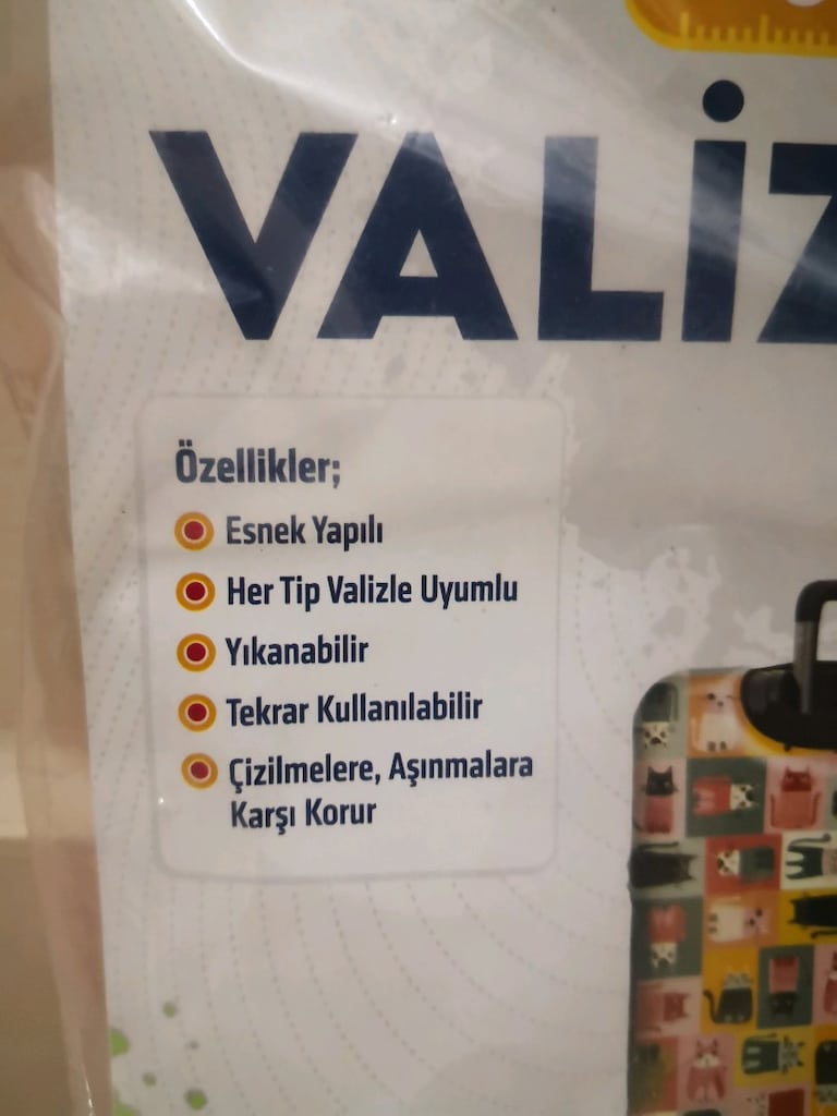 Valiz kılıfı orta boy - 5