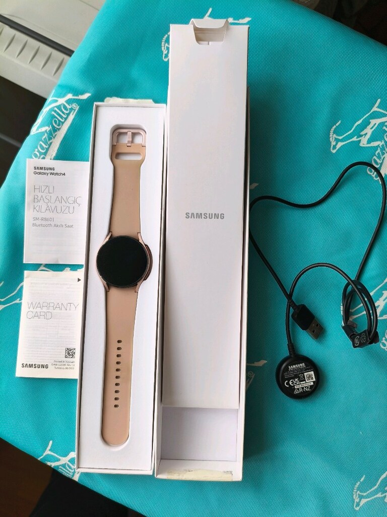Samsung Galaxy whatch 4 Pembe - 6