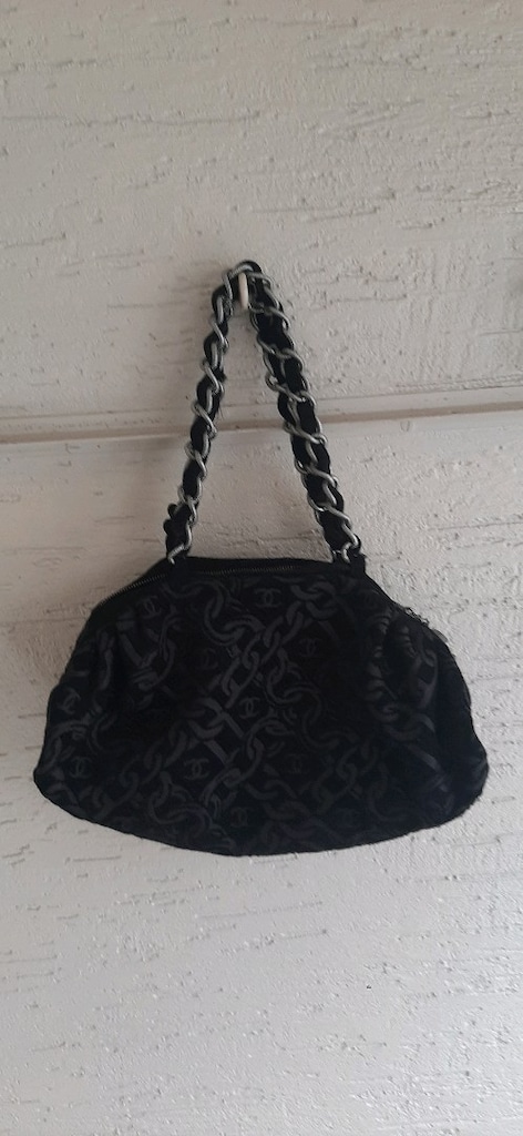 ORİJİNAL CHANEL VINTAGE ZİNCİR ASKILI OMUZ ÇANTASI — görsel 11/17