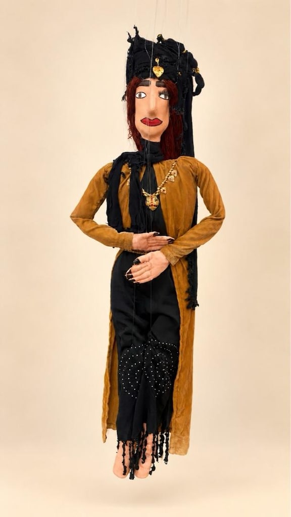 Mezdeke Naciye El Yapımı İpli Kukla (Marionette) – 120 cm - 3