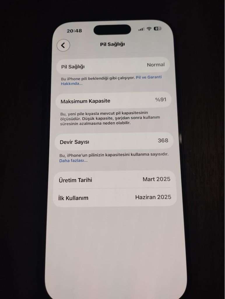 Sıfırdan Farksız Sahibinden iPhone 16 Pro / Aksesuarlı / Kutulu Fatura - 8