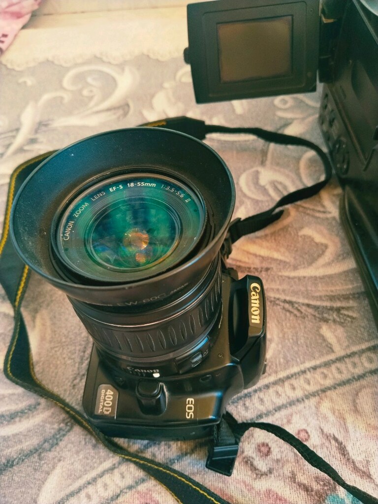 Canon fotoğraf makinesi ve Kamera kayıt cihazi - 3