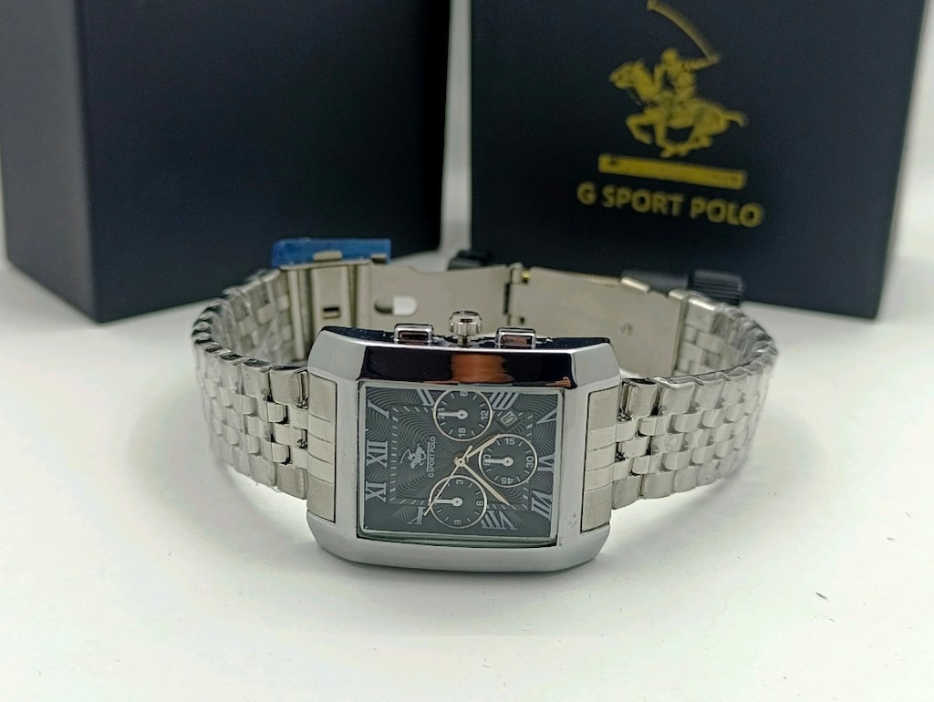 SIFIR KUTUSUNDA,G SPORT POLO (ÇELİK) KOL SAATİ - 4