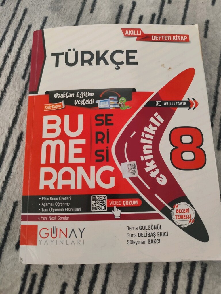 8. sınıf test kitapları 3 adet - 4