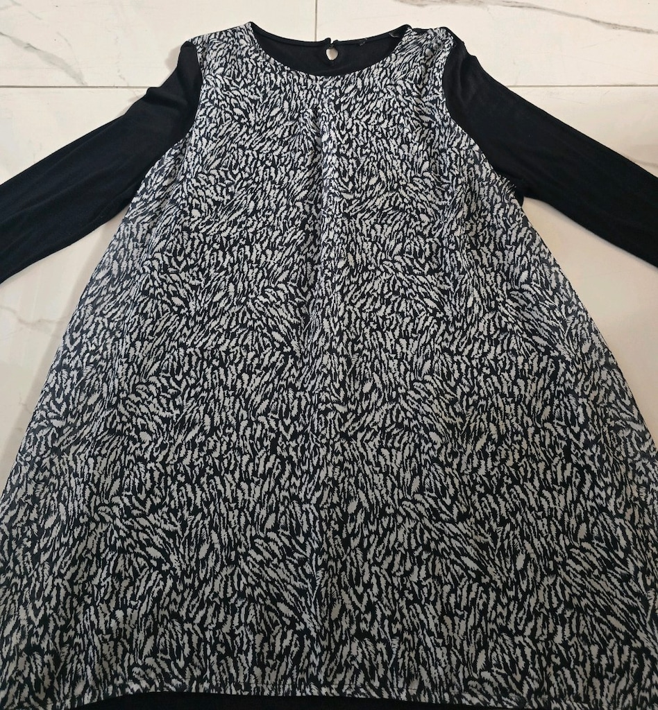 Desenli Elbise Tunik - 2