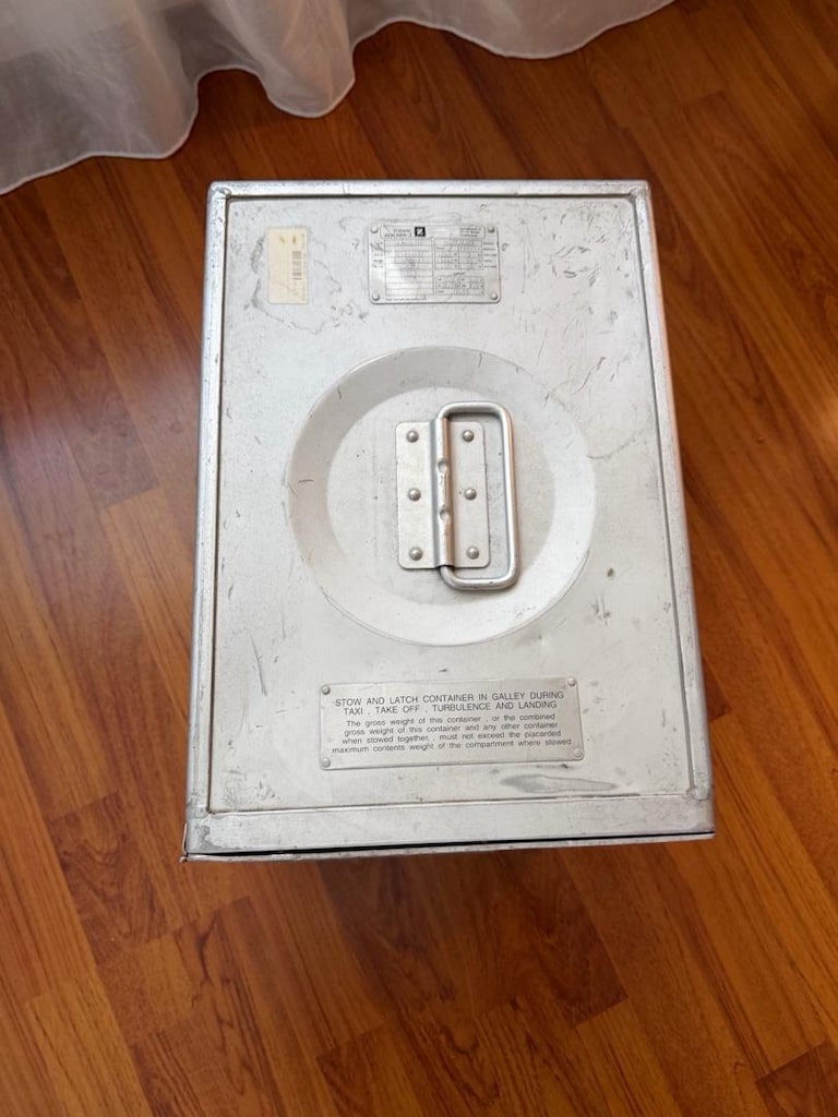THY Uçak İçi Metal Servis Kutusu Çekmece – Galley Box - 3