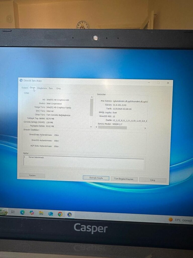 CASPER i7 7.NESİL LAPTOP - 6
