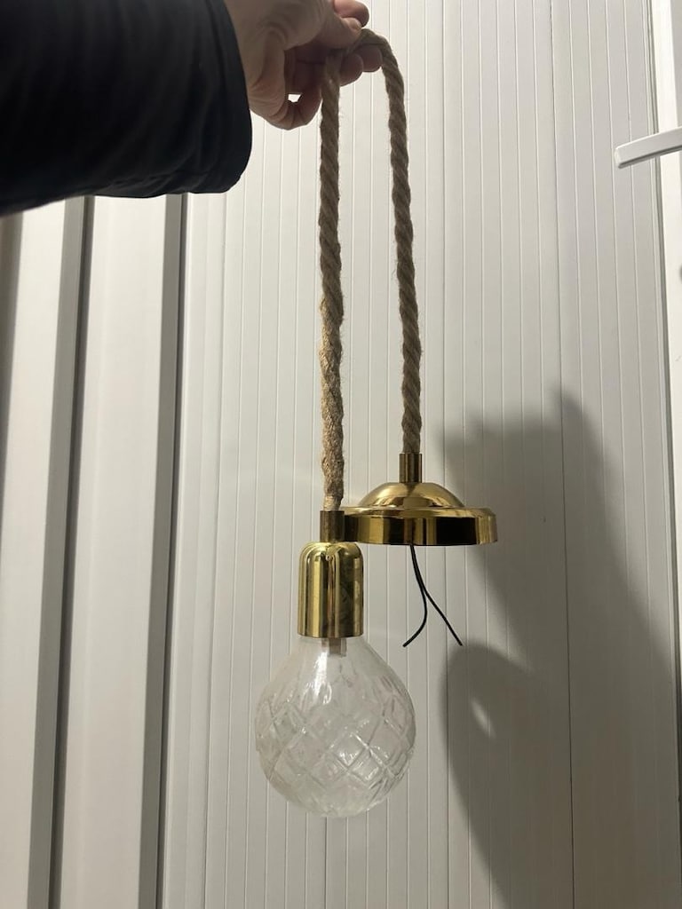 10 ad dekoratif lamba led jut halat - 6