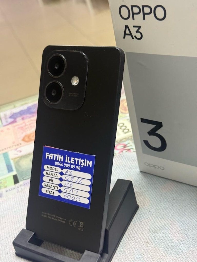 Oppo A3 128/6gb 5 ay garantili - 3