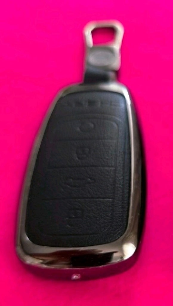 Chery Tiggo 7 ve 8 Anahtar Koruyucu Deri ve Metal Alaşimli Kilif. - 2