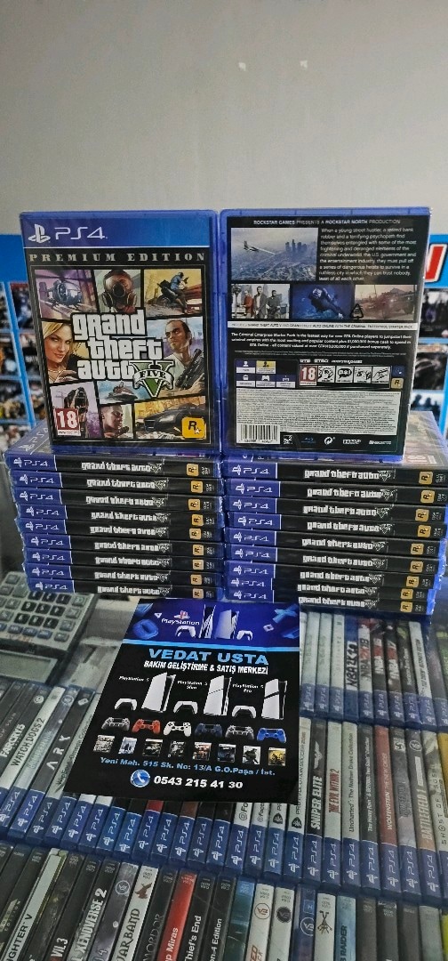 PS4 GTA 5 SIFIR KAPALI PAKET TOPTAN PERAKENDE.GOP.IST - 2