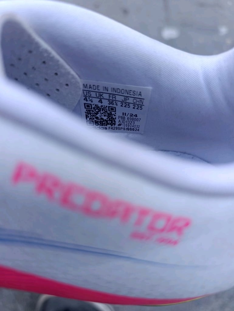 adidas predator krampon 36,5 numara - 6