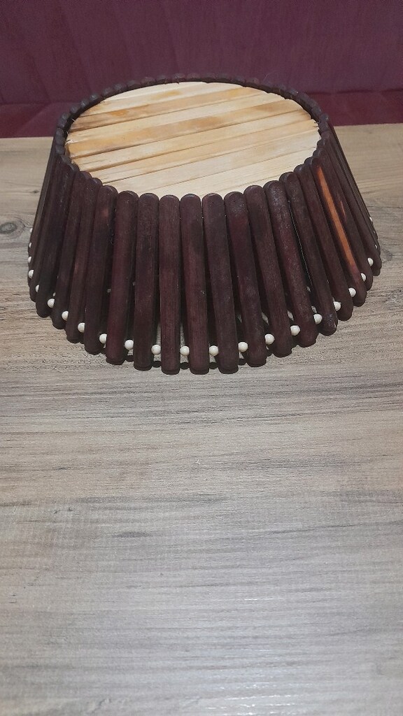 EKMEKLİK SUNUMLUK YUVARLAK AHŞAP - 2