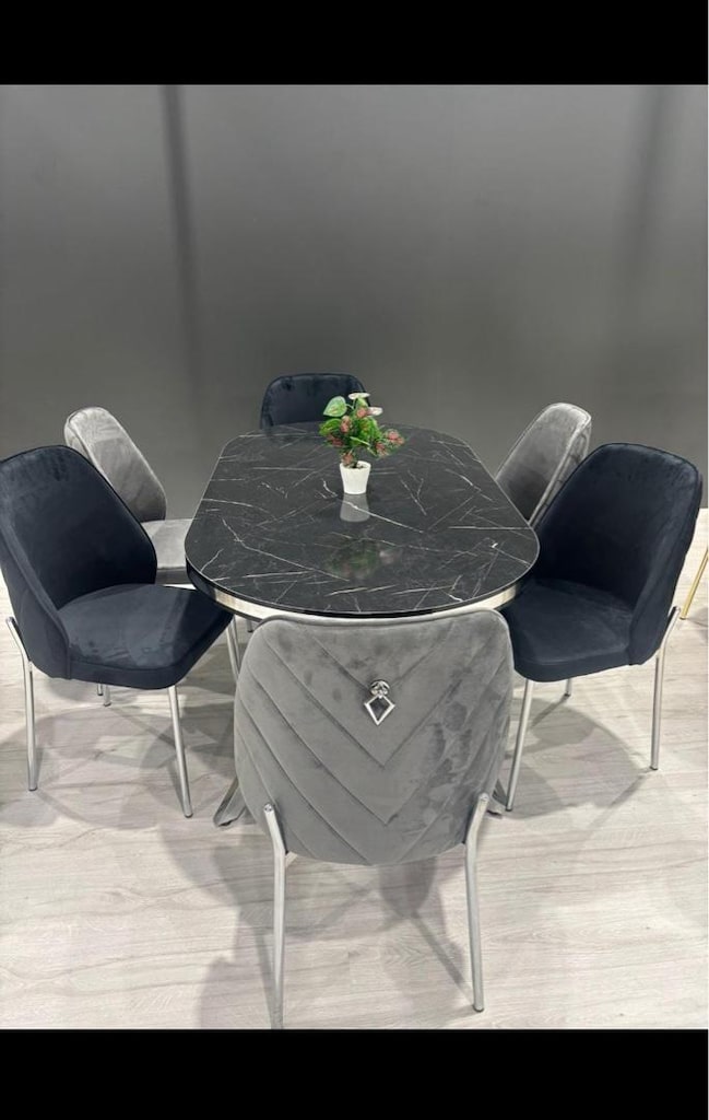 yemek masasi ve 6 sandalye ıle birliktw - 11