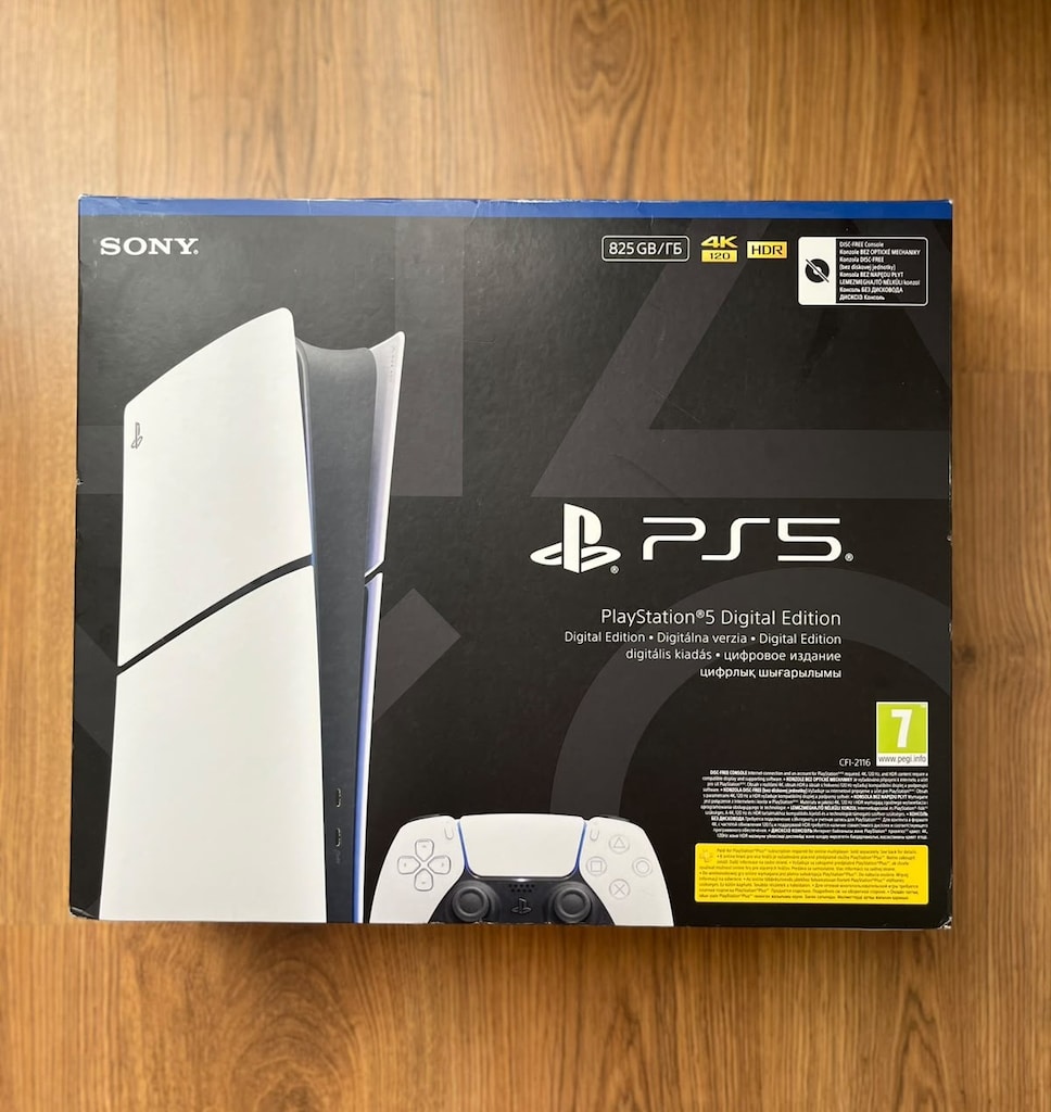 PlayStation 5 Digital Edition 825 GB Sıfır Kapaklı Kutu Faturalı