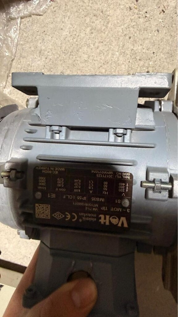 Volt Elektrik Motoru + Blower Fan Sanayi Tipi Çalışır - 4