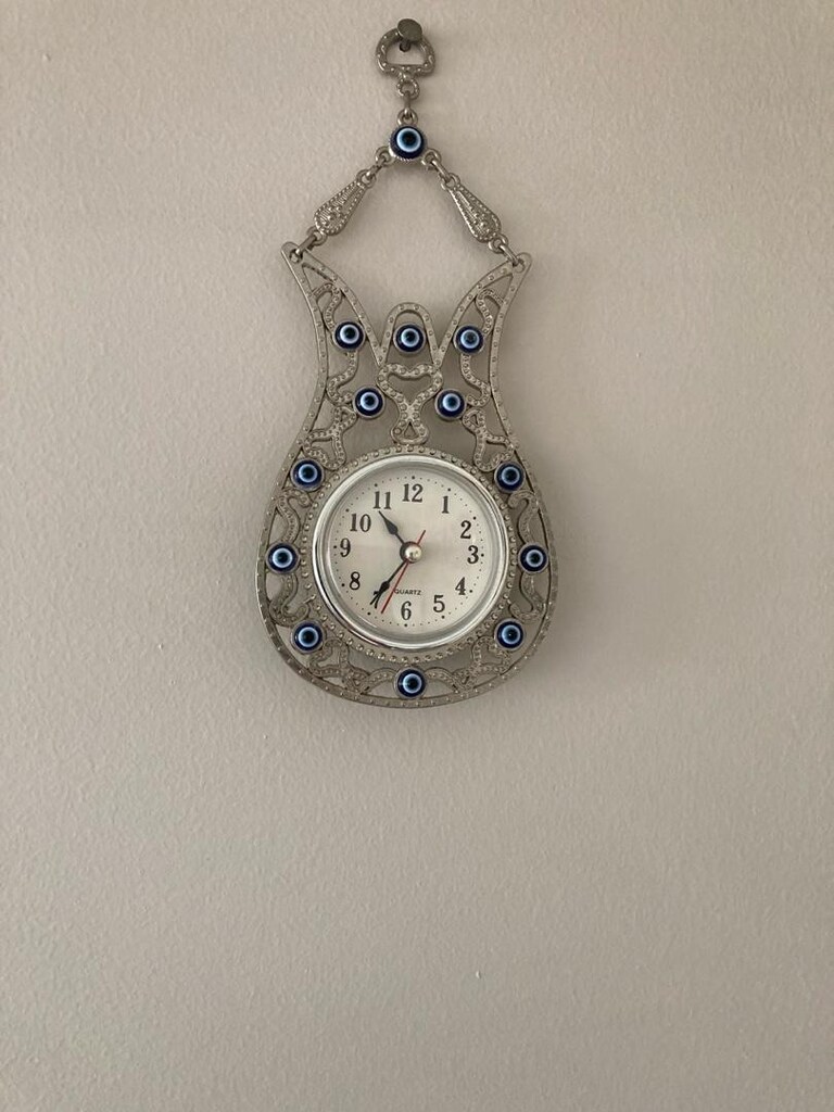 Duvar Saati taş işlemeli - 2