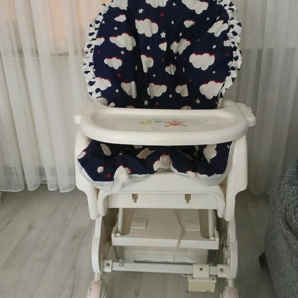 Kraft marka hem beşik hem mama sandalyesi - 2