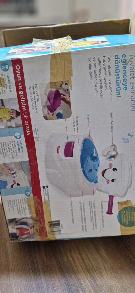 fisher price müzikli tuvalet eğitim seti - 3