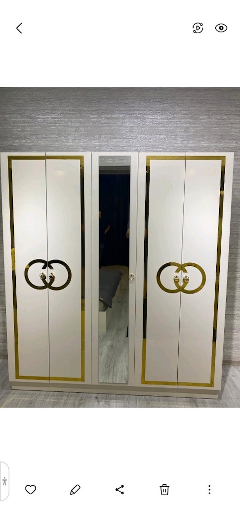 imalattan sıfır Yatak odası takımı baza başlık yatak dahil - 3